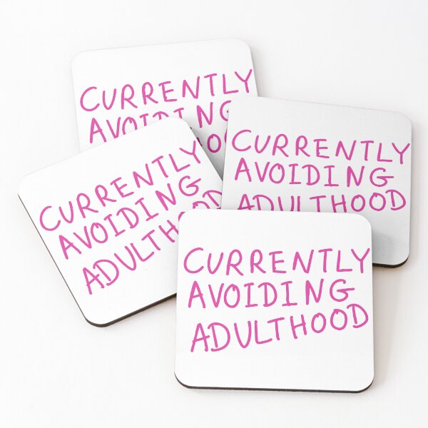 Item preview, Currently avoiding adulthood designed and sold by hazywares.