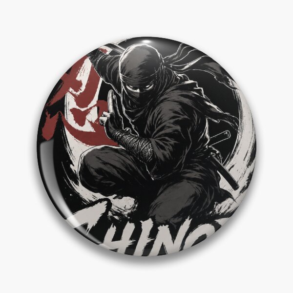 Item preview, Cool Ninja and Logo designed and sold by whiteblackcat.