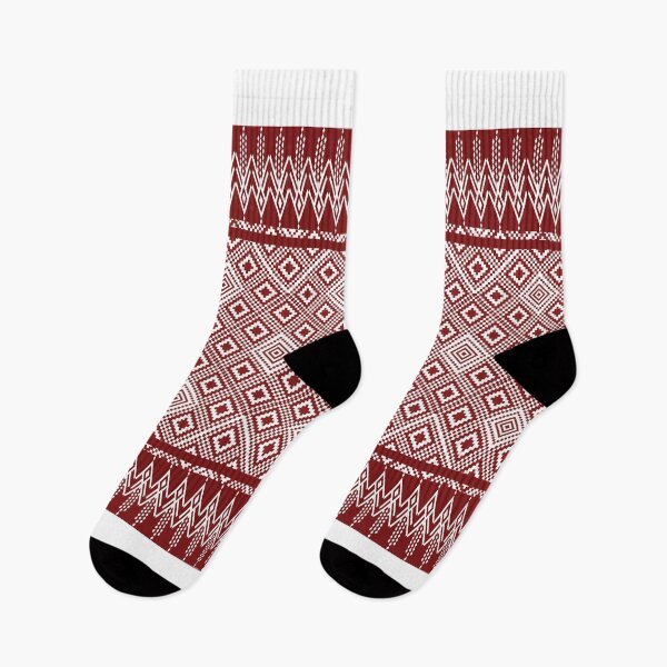 Item preview, Ikat and Thai-inspired textile pattern featuring geometric designed and sold by Line-Aura.