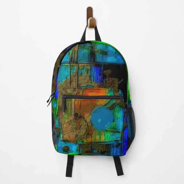 Item preview, cosmic noise dark blend turbulent colorful geometric abstract design designed and sold by SmashingDeals.