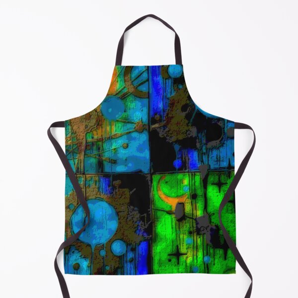 Item preview, cosmic noise dark blend turbulent colorful geometric abstract design designed and sold by SmashingDeals.