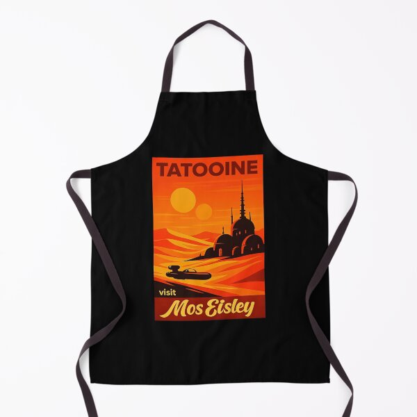 Item preview, Visit Mos Eisley Tatooine Retro Sci Fi Travel Poster designed and sold by Ekonolotie.