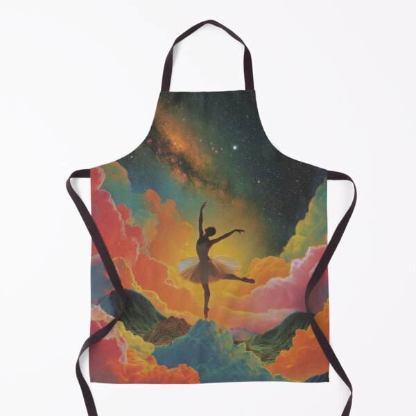 Item preview, Ballerina dances in a colorful, surreal cosmos designed and sold by Mauswohn.