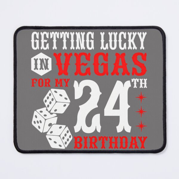 Item preview, Mens Getting Lucky in Las Vegas 24th Birthday Performance designed and sold by KristineLi.