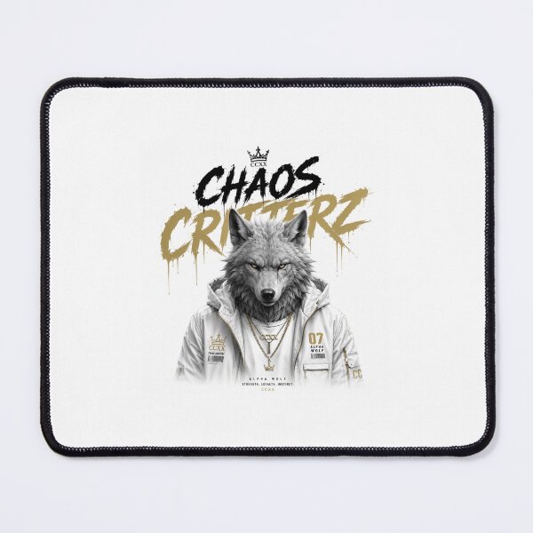 Item preview, Alpha Wolf Streetwear Graphic Design designed and sold by ChaosCritterz.