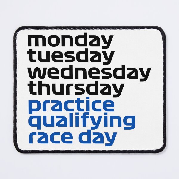 Item preview, Race week designed and sold by hazywares.