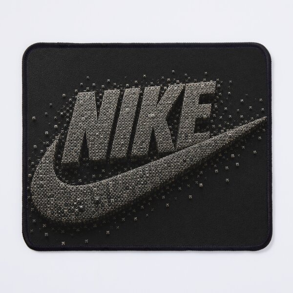 Item preview, NIKE 3D Micro-Mosaic Graphite Black – Contemporary Wall Sculpture designed and sold by JcAbstractArt.