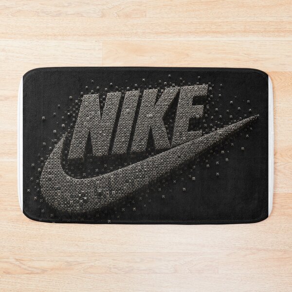 Item preview, NIKE 3D Micro-Mosaic Graphite Black – Contemporary Wall Sculpture designed and sold by JcAbstractArt.