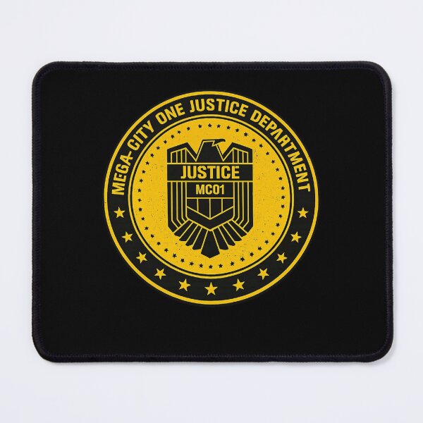Item preview, Mega City One Justice Department Futuristic Emblem designed and sold by Ekonolotie.