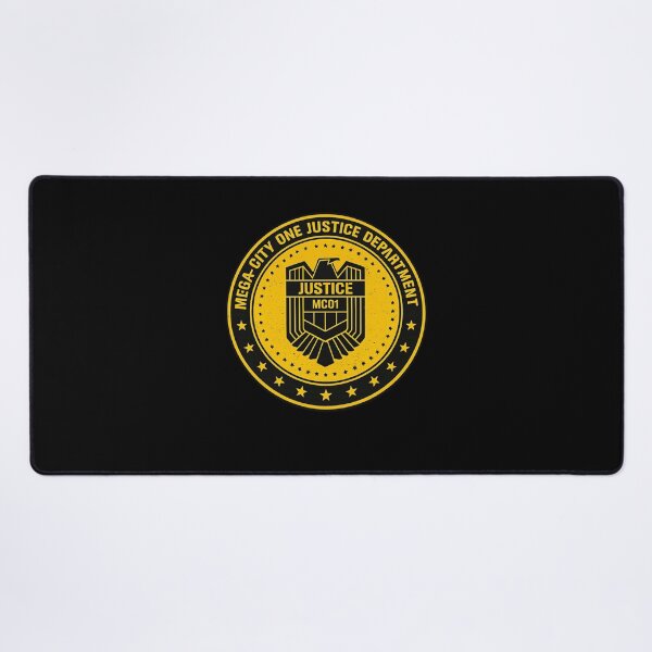 Item preview, Mega City One Justice Department Futuristic Emblem designed and sold by Ekonolotie.