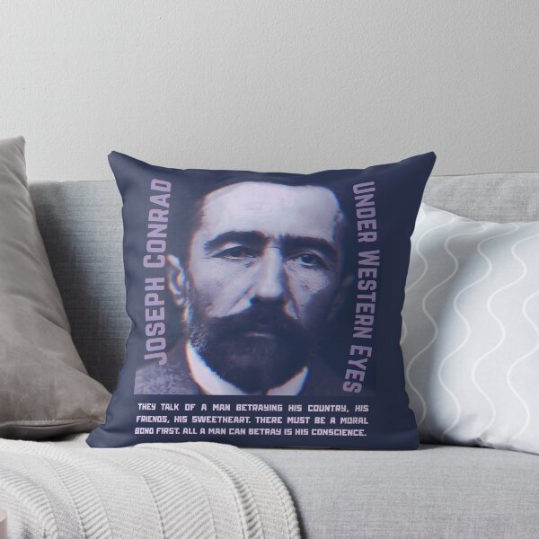 Item preview, Joseph Conrad quote: They talk of a man betraying his country, his friends, his sweetheart. There must be a moral bond first. All a man can betray is his conscience. designed and sold by artbleed.