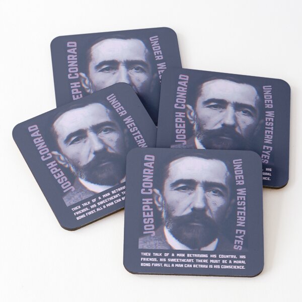 Item preview, Joseph Conrad quote: They talk of a man betraying his country, his friends, his sweetheart. There must be a moral bond first. All a man can betray is his conscience. designed and sold by artbleed.