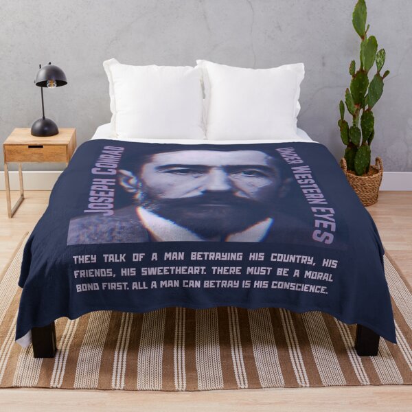Item preview, Joseph Conrad quote: They talk of a man betraying his country, his friends, his sweetheart. There must be a moral bond first. All a man can betray is his conscience. designed and sold by artbleed.