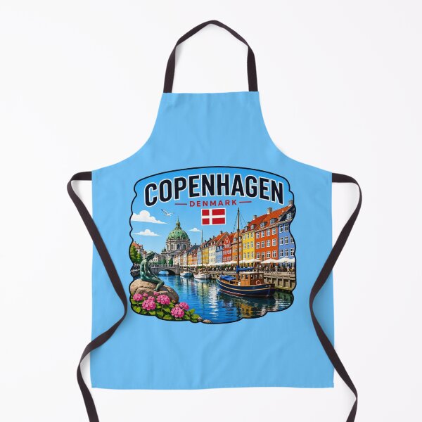 Item preview, Copenhagen, Denmark - Nyhavn Waterfront designed and sold by Myra365Art.