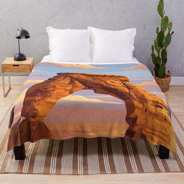 Item preview, Arches National Park USA Travel Vintage designed and sold by RareDeerArt.