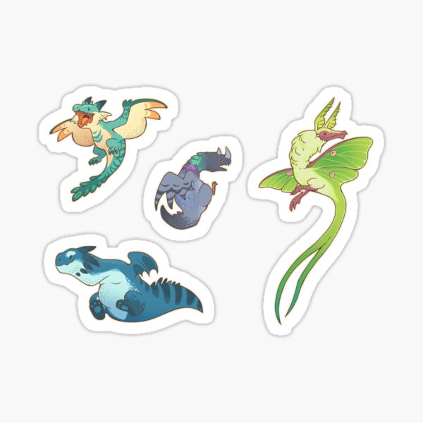 Item preview, Wyverns stickers designed and sold by Colordrilos.