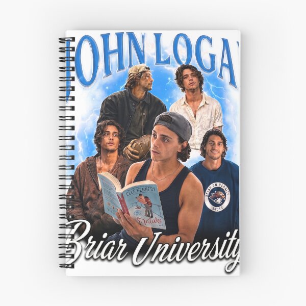 Item preview, John Logan Briar University , Hockey Romance Bookish, Off Campus Inspired Graphic, Elle Kennedy Reader Gift designed and sold by StickyWycky.