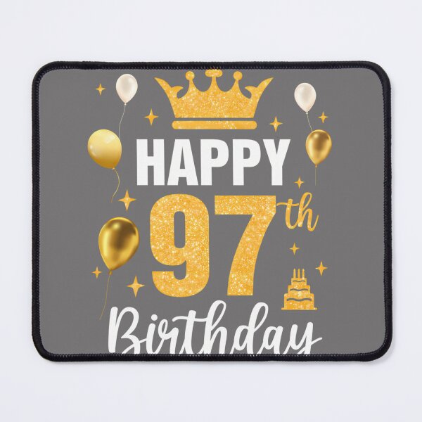 Item preview, Mens Happy 97Th Birthday Idea for 97 Years Old Man and Woman Performance designed and sold by KristineLi.