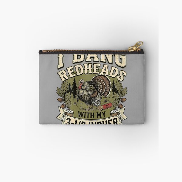 Item preview, Retro I Bang Redheads Turkey with My 3 1 2 in Funny Hunting designed and sold by GreggRoss.