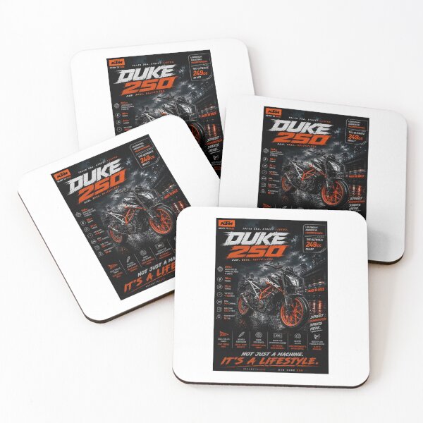 Item preview, KTM Duke 250 — Not Just A Machine. It’s A Lifestyle. Poster designed and sold by MidnightPistons.