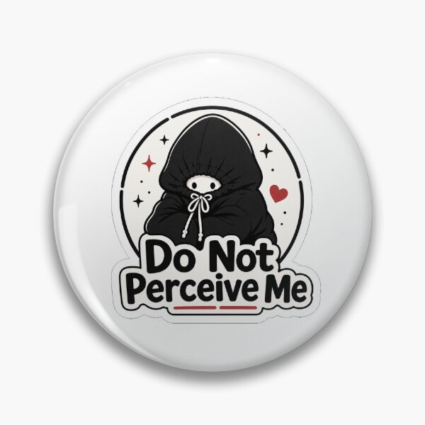 Item preview, Do Not Perceive Me Hoodie Introvert Sticker designed and sold by SorAriestar.