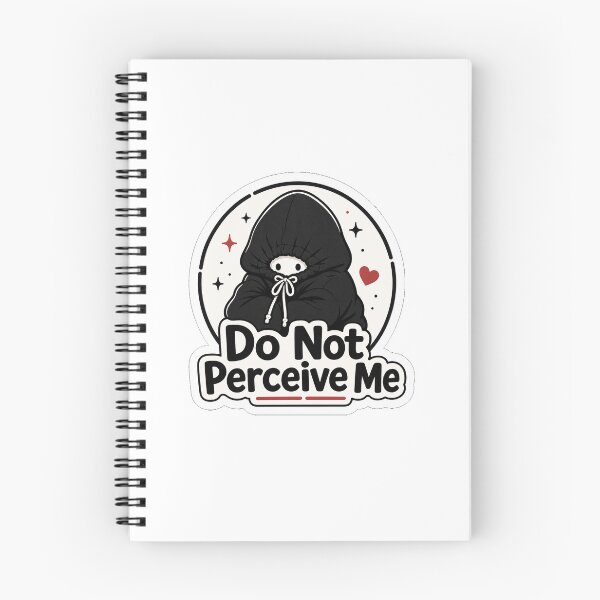 Item preview, Do Not Perceive Me Hoodie Introvert Sticker designed and sold by SorAriestar.