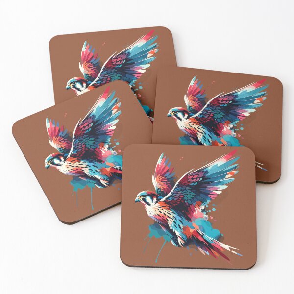 Item preview, Falcon Watercolor Falconer Ornithology Gamehawking Falconry  designed and sold by TarynArdine.