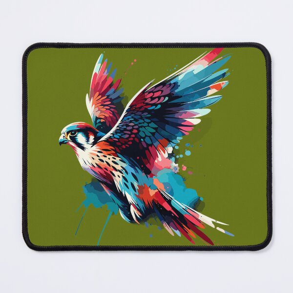 Item preview, Falcon Watercolor Falconer Ornithology Gamehawking Falconry designed and sold by TarynArdine.