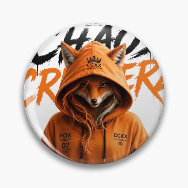 Item preview, Chaos Critterz Fox Division Streetwear designed and sold by ChaosCritterz.