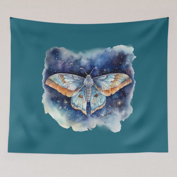 Item preview, Watercolor Moth Colorful Animal  designed and sold by TarynArdine.
