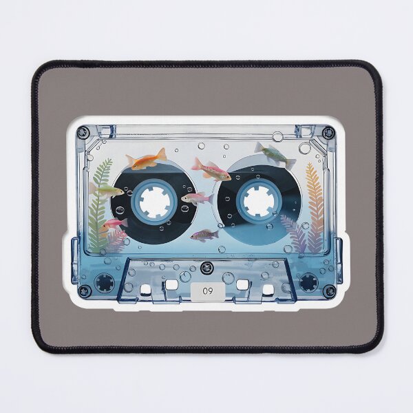 Item preview, Aquarium on a Cassette Tape designed and sold by Neural-canvas.