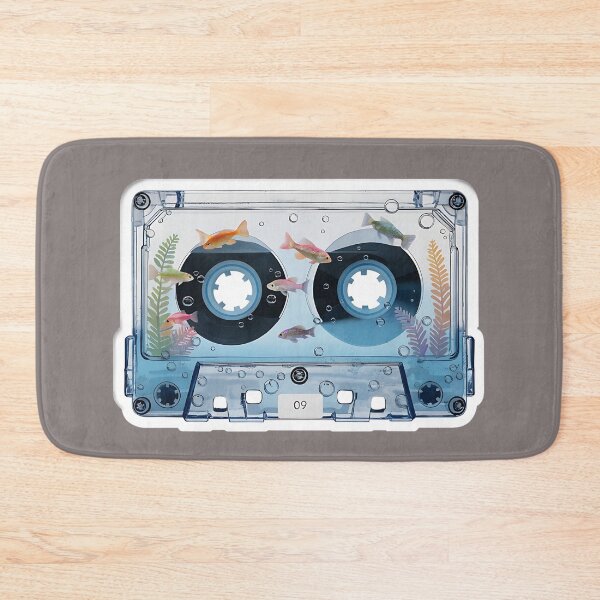 Item preview, Aquarium on a Cassette Tape designed and sold by Neural-canvas.