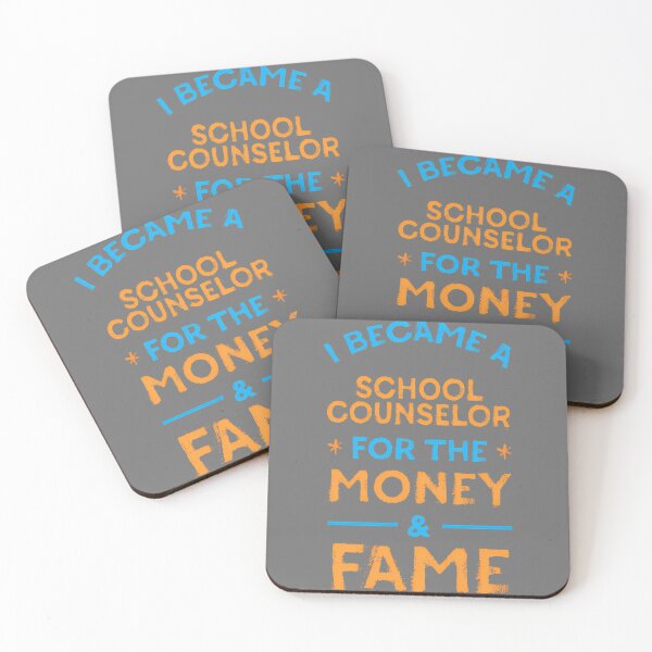 Item preview, Mens I Became a School Counselor for Money and Fame Funny Performance designed and sold by KristineLi.