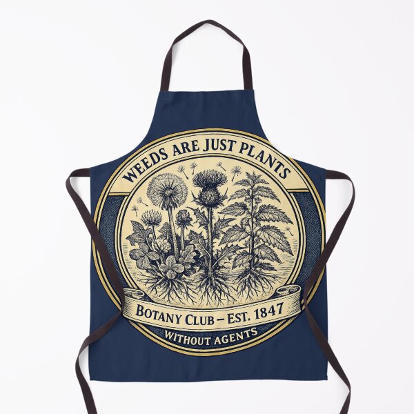 Item preview, Weeds Are Just Plants Without Agents Botany Club designed and sold by CalmCapy Co.