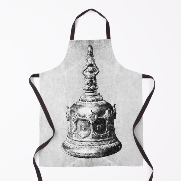 Item preview, 11th Century Bronze Indonesian Temple Bell Guardian Figure designed and sold by Ghoul Enterprises.