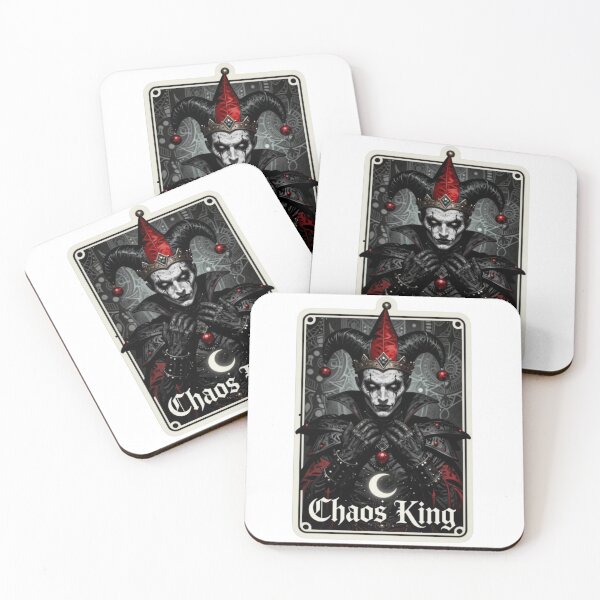 Item preview, Chaos King – Dark Fantasy Celestial Ruler designed and sold by AeraArts.