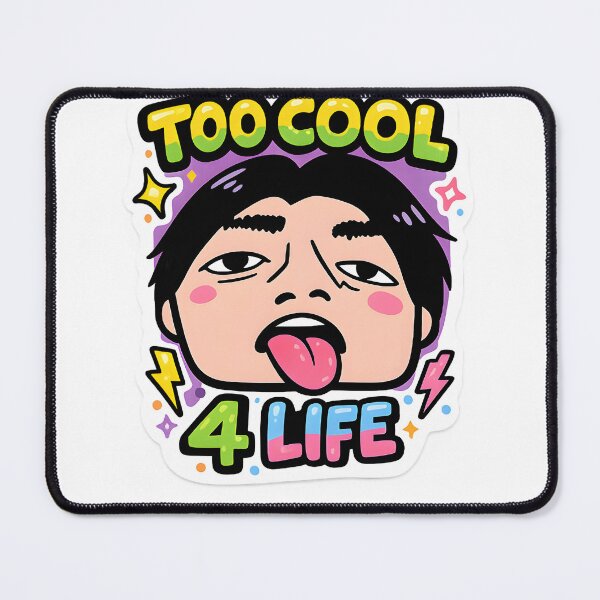 Item preview, Too Cool For Life Funny Anime Face designed and sold by Trymeup.
