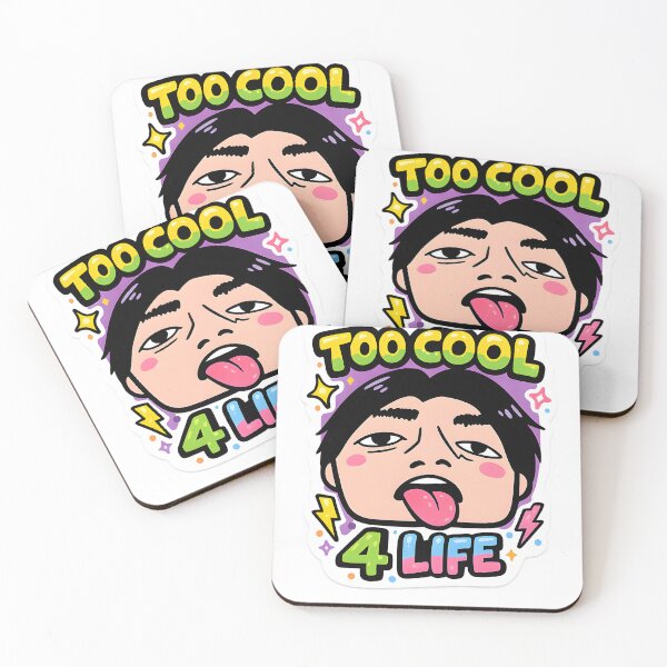 Item preview, Too Cool For Life Funny Anime Face designed and sold by Trymeup.