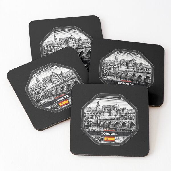Item preview, Cordoba Spain Linocut Style  designed and sold by Thistle-TShop.