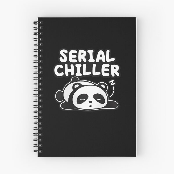 Item preview, Serial Chiller Panda Cute Lazy Humor Design designed and sold by Ekonolotie.