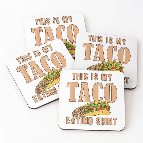 Item preview, I Love Tacos Clothing - This is My Taco Eating T-Shirt designed and sold by Badriiiii.