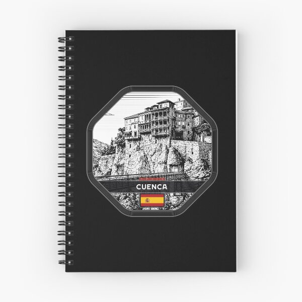Item preview, Cuenca Spain Linocut Style  designed and sold by Thistle-TShop.