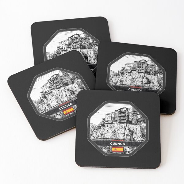 Item preview, Cuenca Spain Linocut Style  designed and sold by Thistle-TShop.