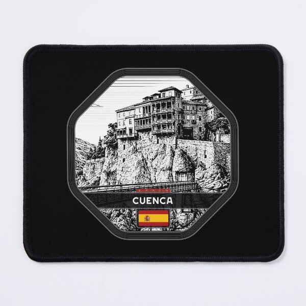 Item preview, Cuenca Spain Linocut Style  designed and sold by Thistle-TShop.