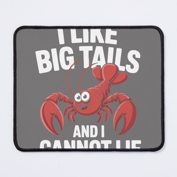 Item preview, Mens I Like Big Tails and I Cannot Lie Crawfish Fun Performance designed and sold by KristineLi.