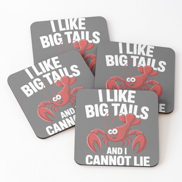 Item preview, Mens I Like Big Tails and I Cannot Lie Crawfish Fun Performance designed and sold by KristineLi.