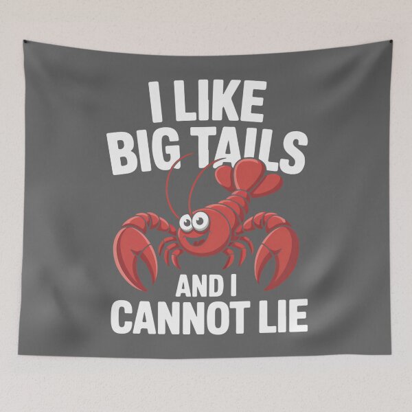 Item preview, Mens I Like Big Tails and I Cannot Lie Crawfish Fun Performance designed and sold by KristineLi.