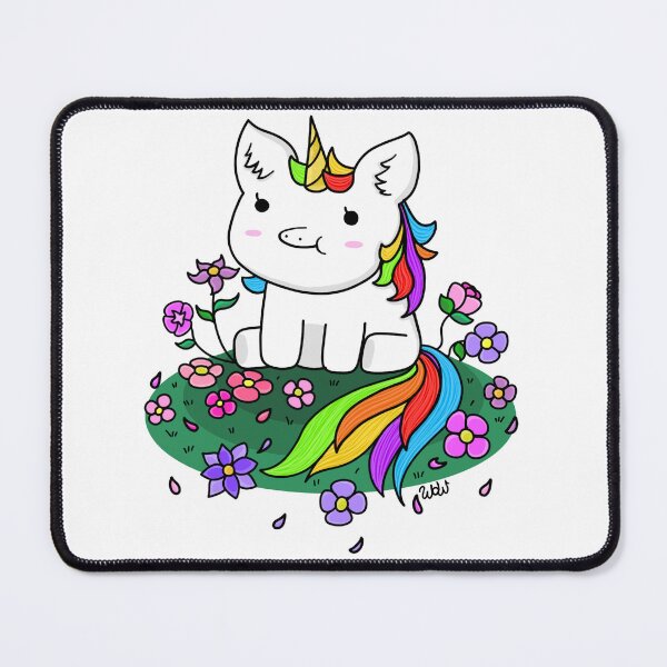 Item preview, Chibi Floral Unicorn designed and sold by WorksOfWhimsies.