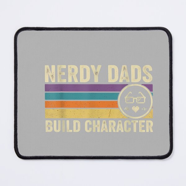 Item preview, Retro Nerdy Dads Build Character Pixel Gamer Dad designed and sold by GreggRoss.