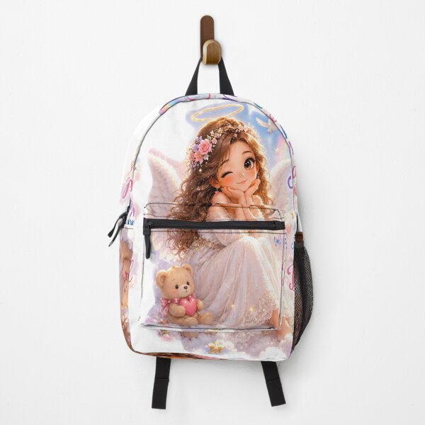 Item preview, Pretty angel under rainbow  designed and sold by Geek4Art.
